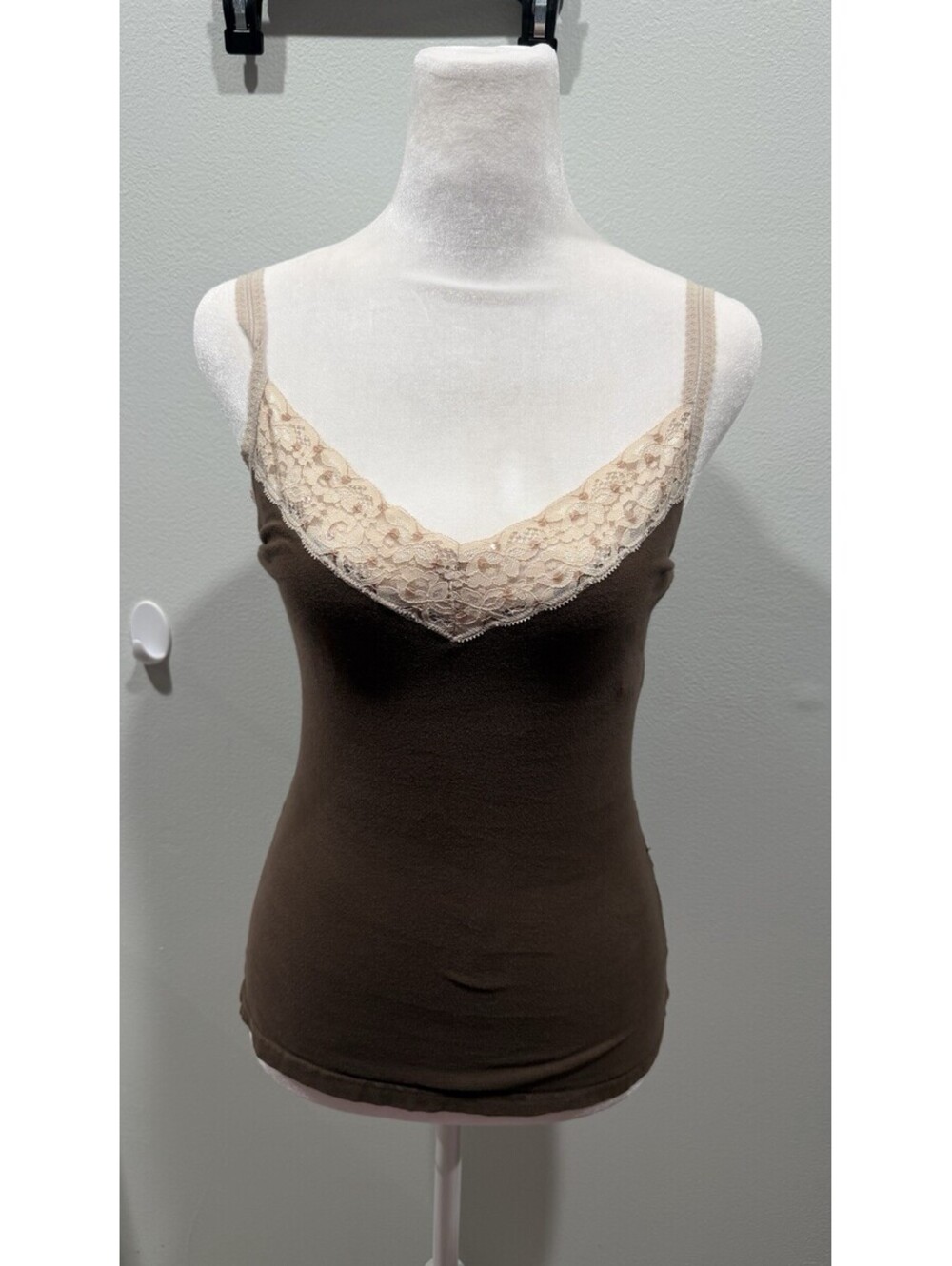Y2K Energie Brown W/ Lace Cami Size Medium